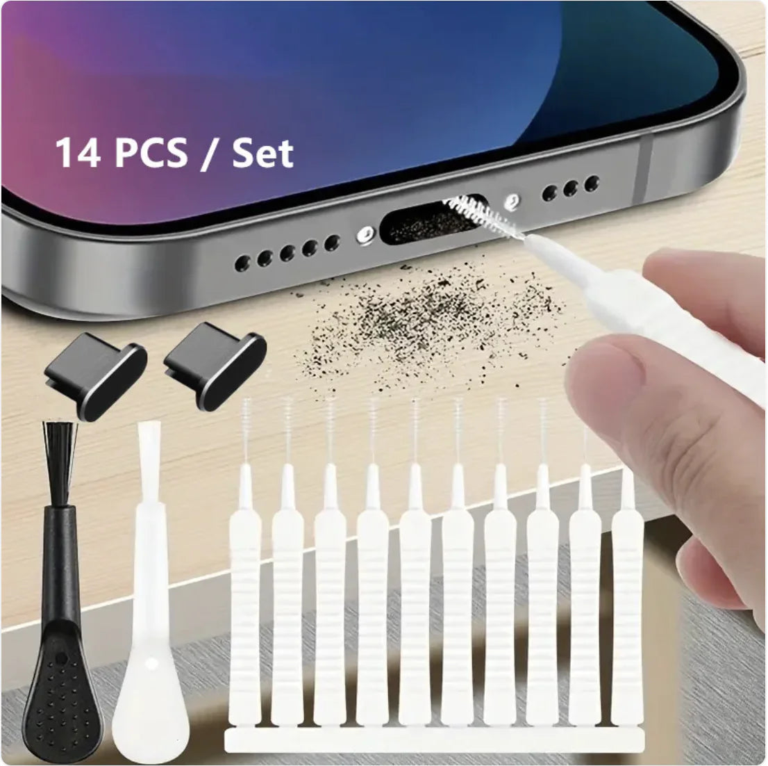 Phone Charging Port and Keyboard Cleaning Kit