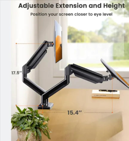 32-Inch Dual-Screen Monitor Stand