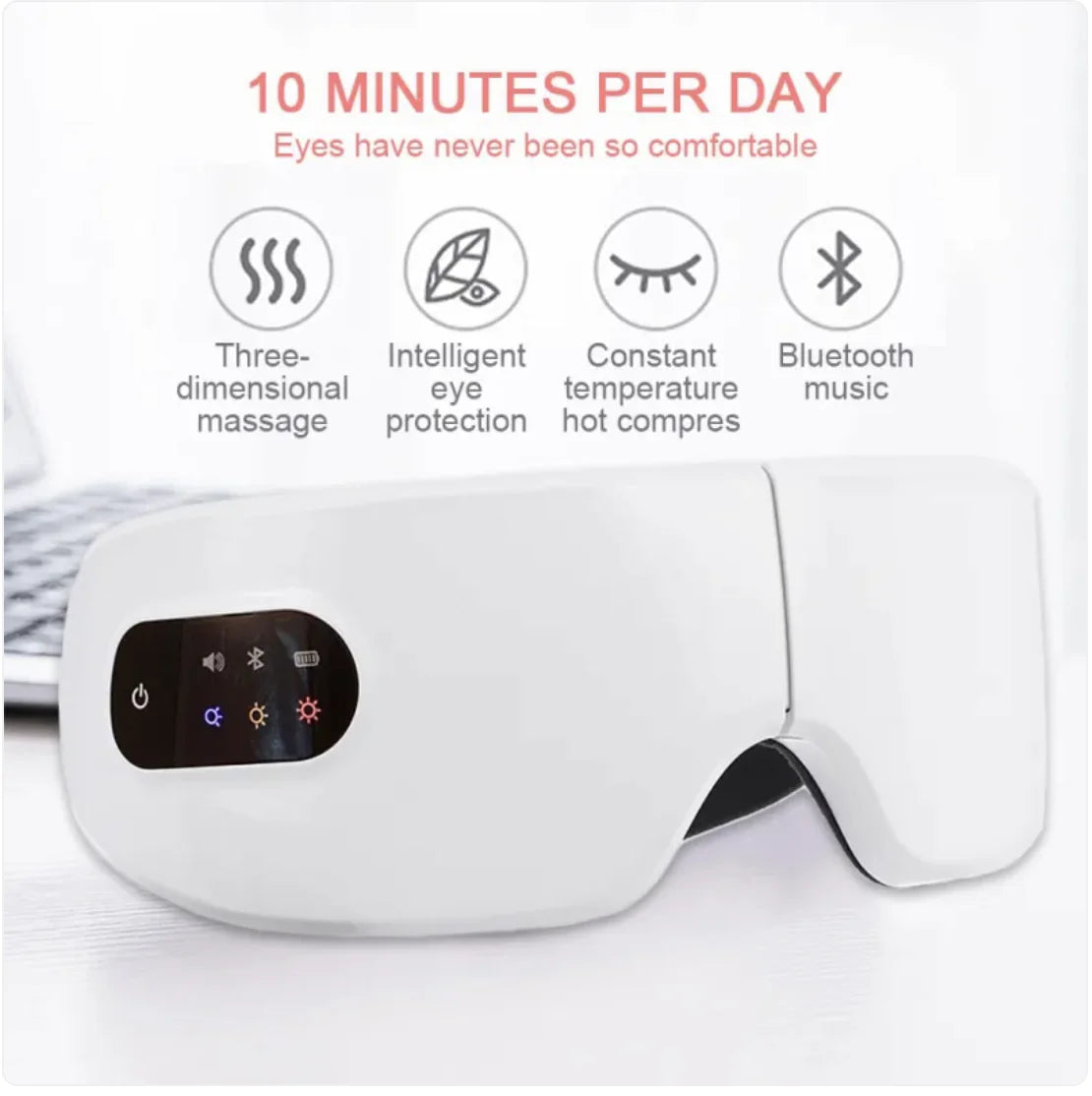 Bluetooth Sleep Eye Protection Device